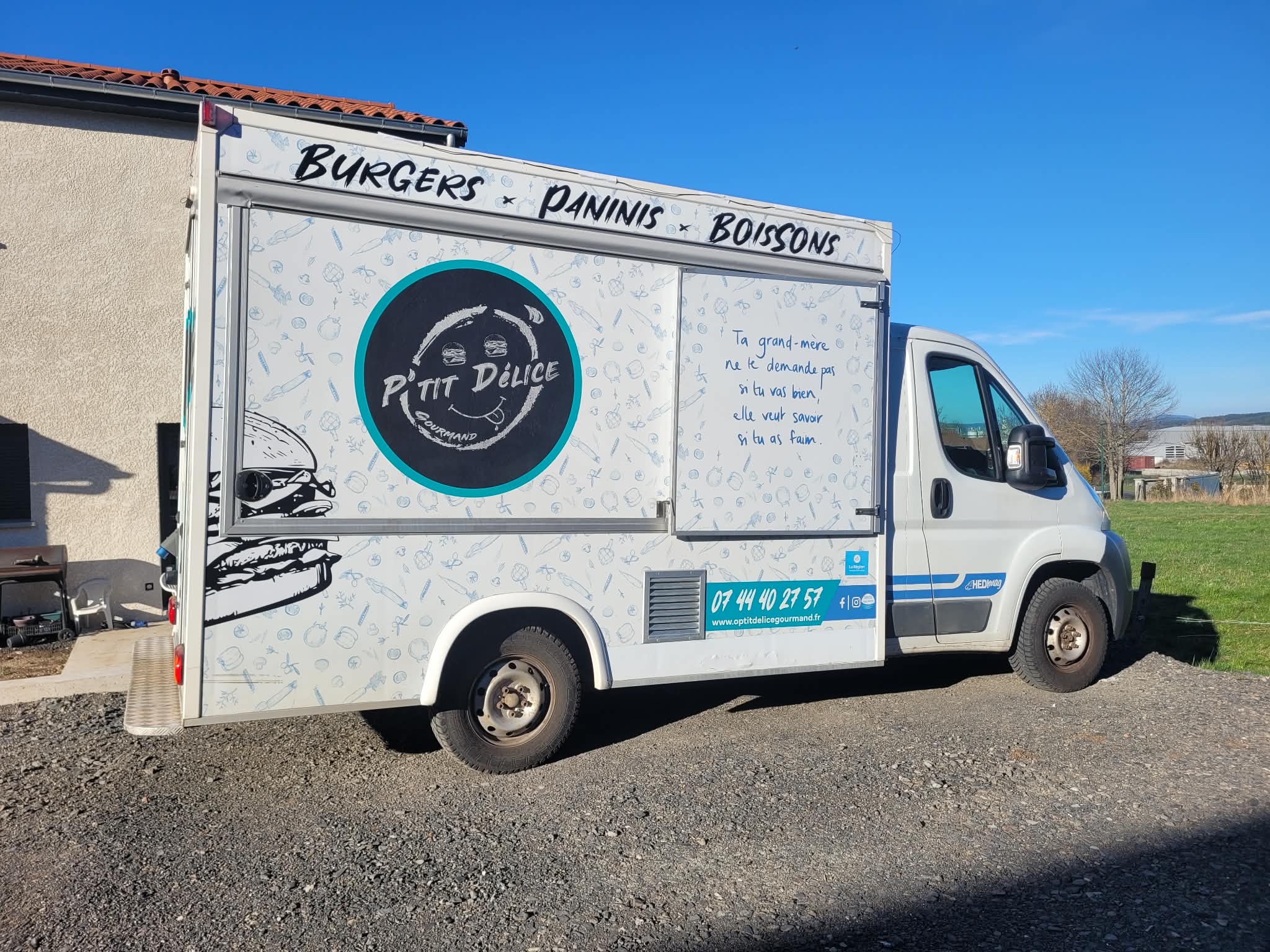 Food truck Fiat Ducato VASP Hedimag tout équipé — Chaspuzac — photo 1