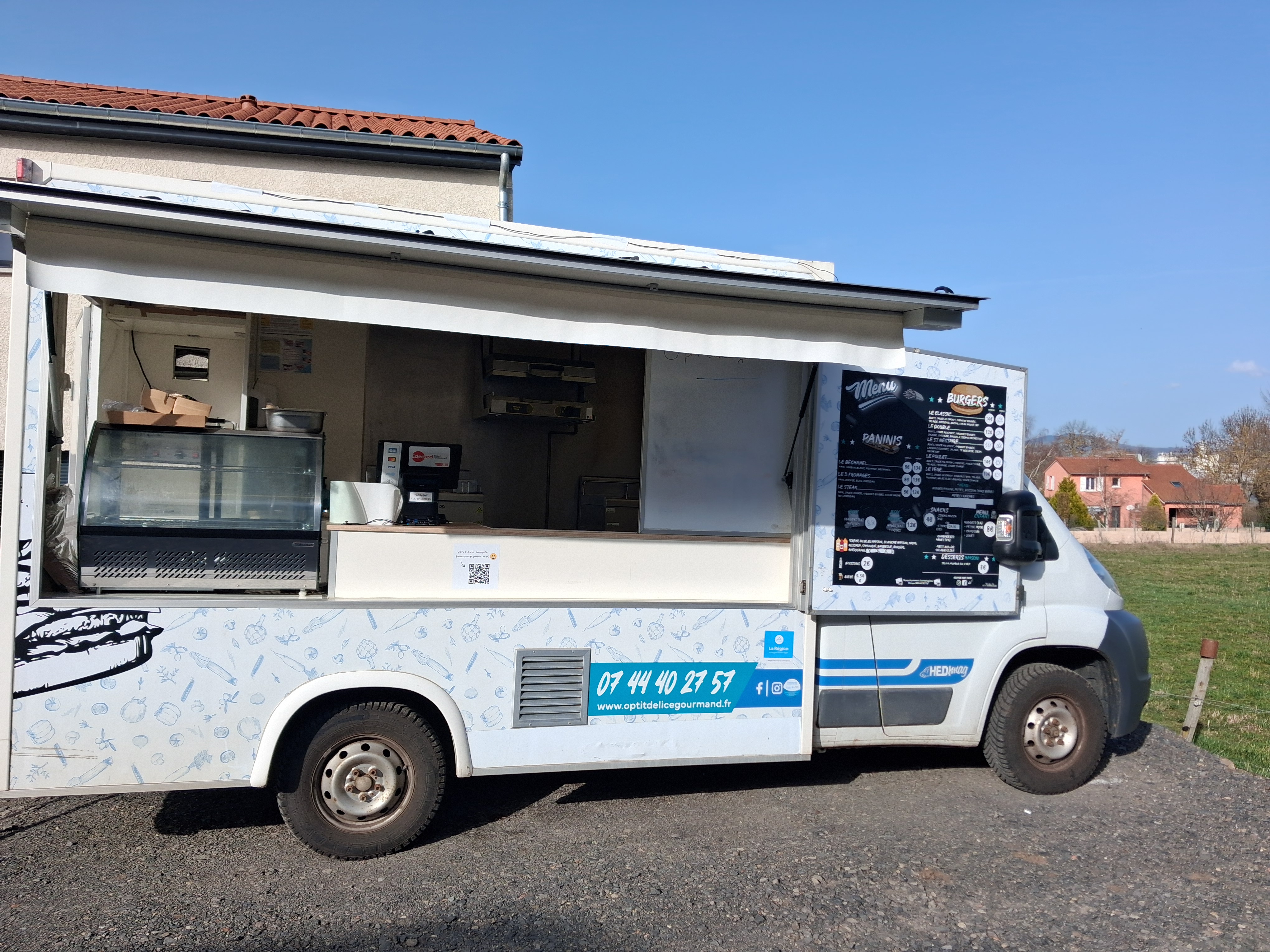 Food truck Fiat Ducato VASP Hedimag tout équipé — vue 5