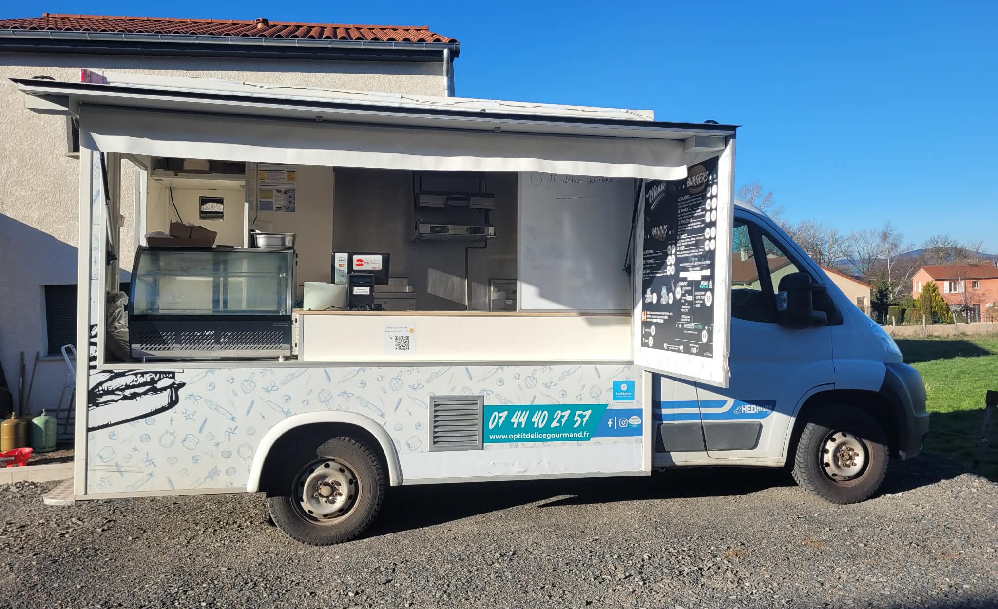 Food truck Fiat Ducato VASP Hedimag tout équipé — vue 6